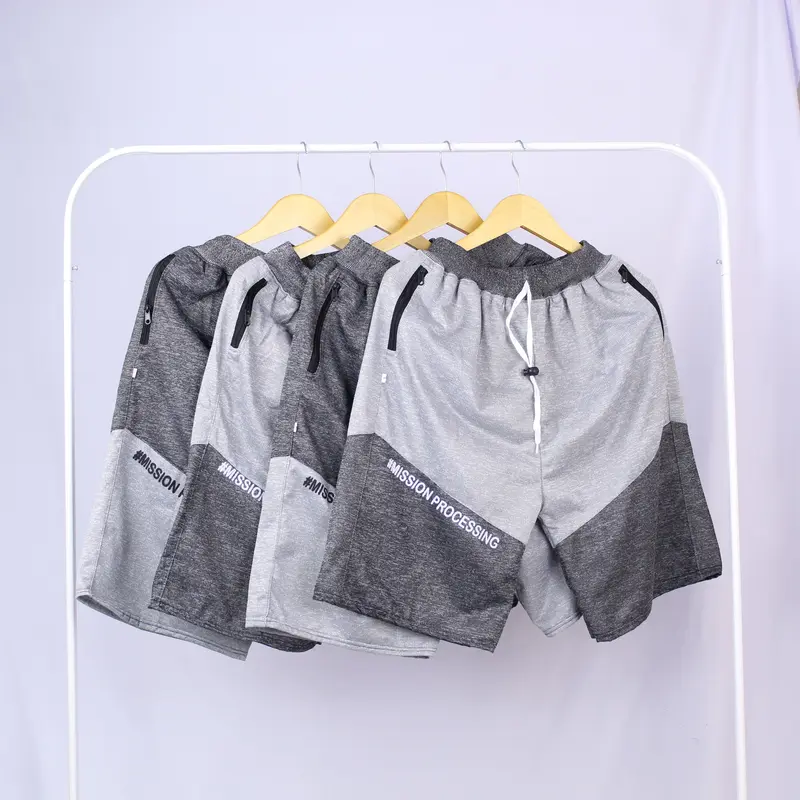 Celana Pendek Jumbo Pria Kolor [PAKET HEMAT 100RB DAPAT 4 PCS] Shortpants Short Pants Karet Polos Melar Elastis Santai Rumahan Abu Tua Muda Cowo Cowok Laki Dewasa Remaja Oversize Big Size Adem Tebal Fleeceterry Nyaman Murah 0