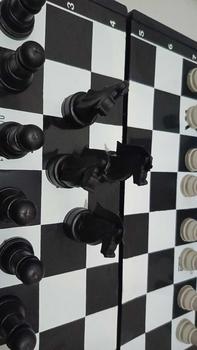 Product Review of Papan Catur Lipat Plastik 3 Ukuran S M L  / Chess Board Asah Otak from 𝕭**𝖒 0