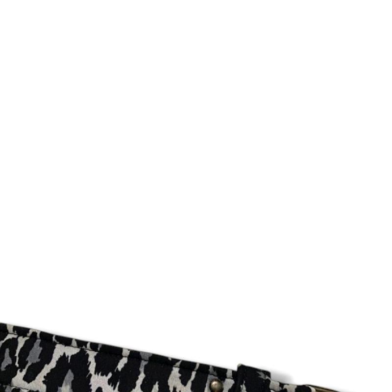 Sabuk Pinggang Leopard Gesper Model Beber Macan Tiger Ikat Pinggang Pria Wanita - Bahan Sintetis Bludru - Ukuran 120cm - 7 Lobang - Besi 5