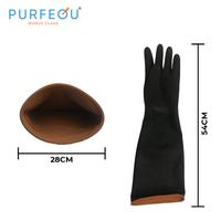 Gambar Sarung Tangan Gloves Vaporblasting Sandblasting Purfequ Alkali Chemical Resistant & Industrial Acid Rubber Latex dari Purfequ Official Kab. Tangerang 1 Tokopedia