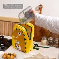 Gambar Dekoruma TOBI Kotak Makanan Kaca dengan Sekat 580 ml - Sage Green dari Dekoruma Official Store Kab. Bekasi 3 Tokopedia