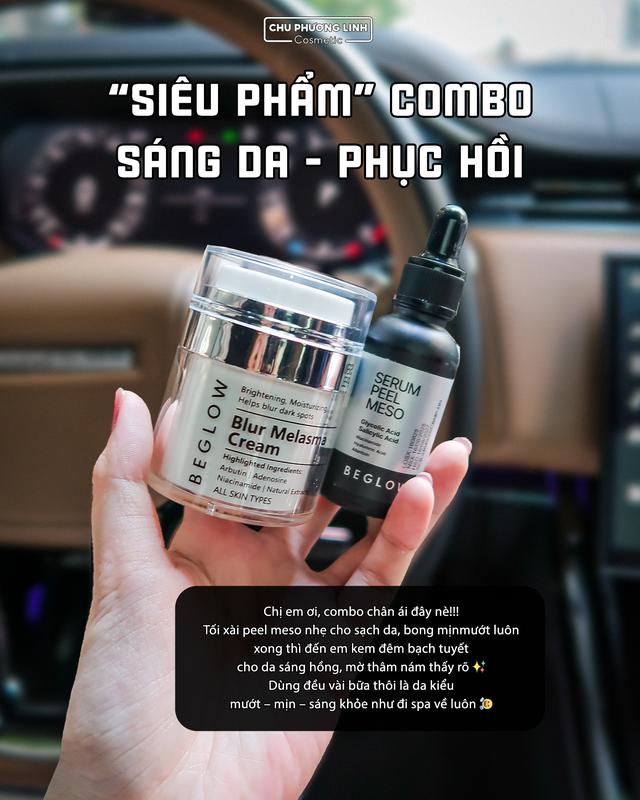  Combo Dưỡng Da Sáng Mịn Peel Meso & Kem Đêm Beglow 25g – Căng Bóng Phục Hồi Cấp Ẩm - CB0235 