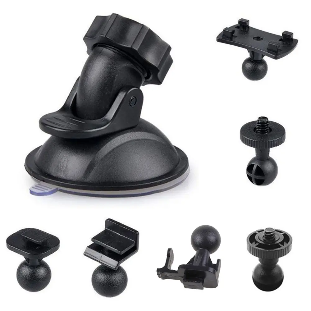 Pendakap Perakam Memandu, 1 Pemegang Lekap Kamera, Berat 100g, 6 Penyesuai Black Camera