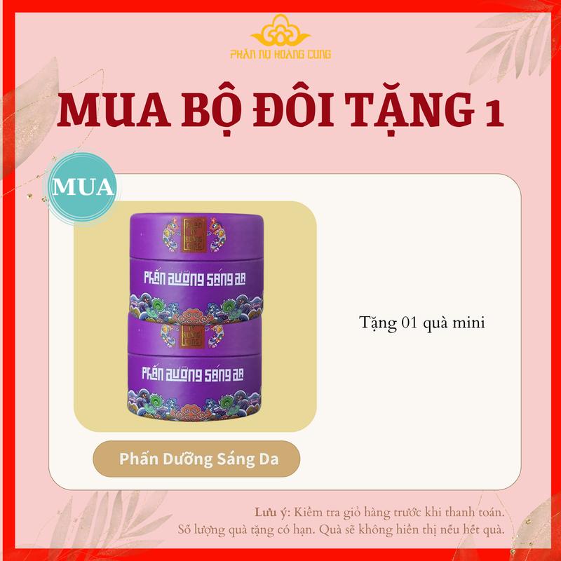  Combo 2 Phấn Dưỡng Sáng Da Hằng Ngày Phấn Nụ Hoàng Cung Dạng Nén Skincare Mỹ Phẩm Trang Điểm - Phấn Nụ Hoàng Cung - Nữ 