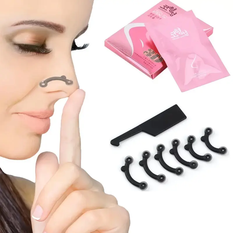 Alat Jepit Hidung Mancung Anti Slip 3D Nose Clip Up Lifting untuk Tampilan Lebih Rapi dan Nyaman