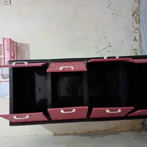 TABITHA LEMARI PAKAIAN PLASTIK MAESTRO MOTIF CRYSTAL LEMARI SERBAGUNA