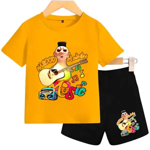 Setelan baju kaos anak premium baju kaos anak 1-15thn / HAMOOD HABIBi MUSIC
