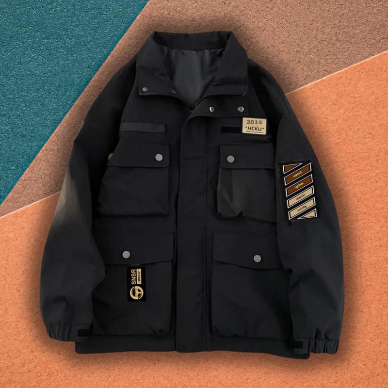 Jaket Parka Civir War Two Mat Taslan Waterproof Outdoor Pria Dewasa Nyaman Panjang Keren Kekinian 4
