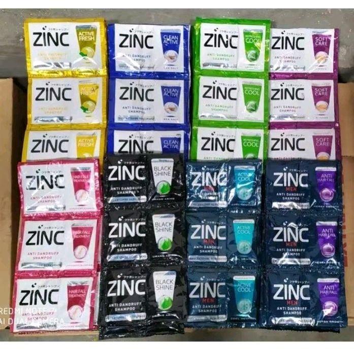 6 renteng Shampo Zinc Sachet ( 72pcs ) 0