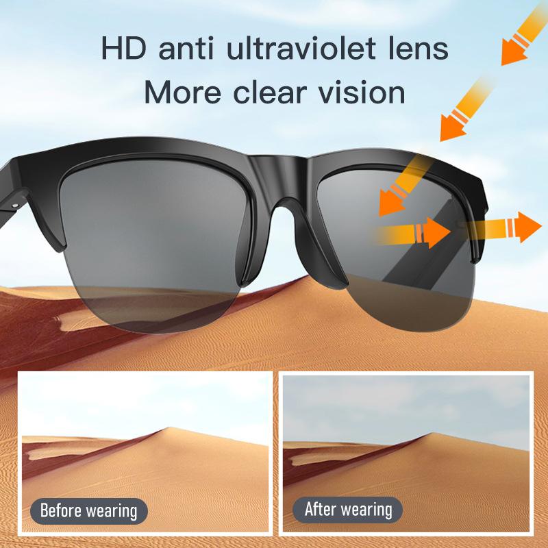 Bluetooth Smart Glasses Anti-UV Sunglasses Fashion Glasses 2