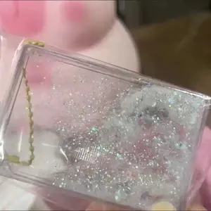 LELEBROTHER Set DIY Gantungan Kunci Keychain Set Mainan Anak Perempuan Hadiah Ulang Tahun Anak lem krim