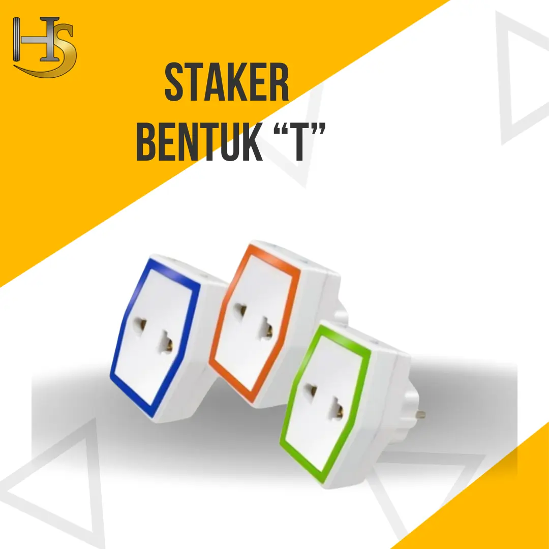 Steker T multi / Colokan Cabang 3 SNI SC-307