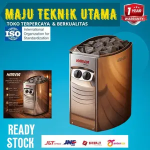 HARVIA Vega Sauna Heater | Pemanas Sauna Electrik | Tungku Sauna | 6Kw / 9KW | Made in Finland