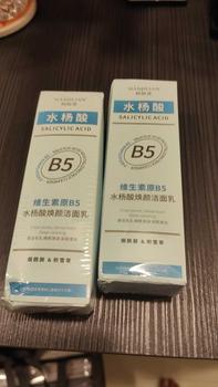 Product Review of [SG Stocks]Salicylic acid Vitamin B5 Revitalizing FacialCleanser cleans pores, blackheads, controls oiland refreshes skin Pro Vitamin B5 SalicylicAcid Brightening Facial Cleanser 100gNiacinamide Centella Asiatica FaceSkincare Oil Control Salicylic Acid from m**h 0