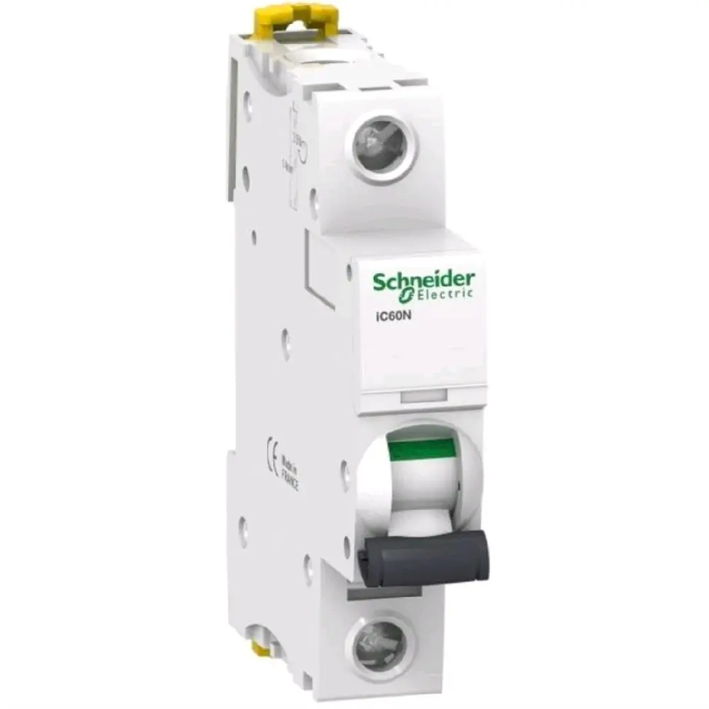 mcb schneider acti9 ic60n 1p 1a/2a/4a/6a/10a/16a/20a/25a/32a/40a/50a/63a 6kA