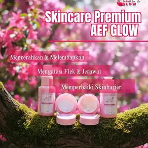 AEFF PREMIUM Skincare Pemutih Real BPOM Mencerahkan Melembapkan Mengatasi Flek Jerawat Memperbaiki Skinbarier