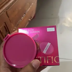 【New Special Edition】SKINTIFIC Cover Glow Perfect Cushion 11ml | Poreless Full Coverage Foundation BB CC Cushion | Oil Control, Waterproof, Sweatproof, Flawless Makeup Bedak Padat untuk Kulit Berminyak & Kering Wajah