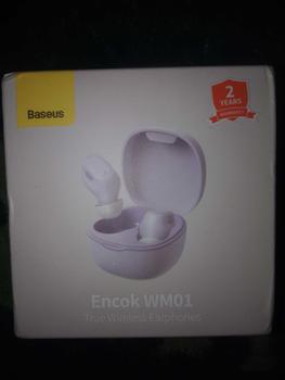 Product Review of Baseus Encok WM01 True Wireless Bluetooth Earphone Pengurangan Kebisingan Tahan Air Mini Earbuds TWS Headphones Biru from R**a 0