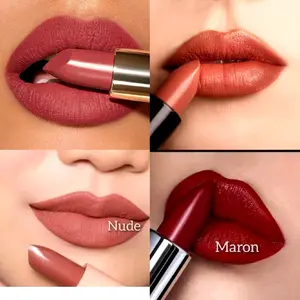 ( 1 Biji ) Lipstik Matte Nude/Maron/Merah Lipstik Matte Maron/ Best Lipstik Waterproof