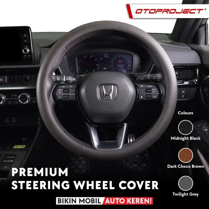 Otoproject Premium Steering Wheel Cover Sarung Stir/Setir Mobil Aksesoris Car