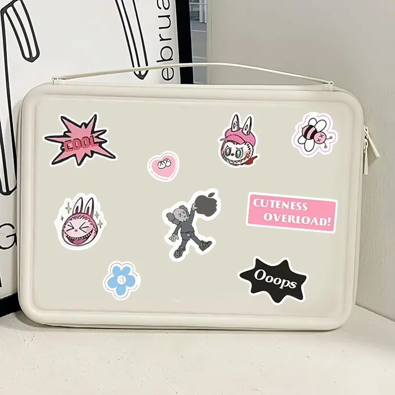 Stiker DIY Lucu Ala Korea Sticker Hot INS gaya Berperekat Waterproof sticker Handphone/Buku/Casing/Skateboard/Koper 6