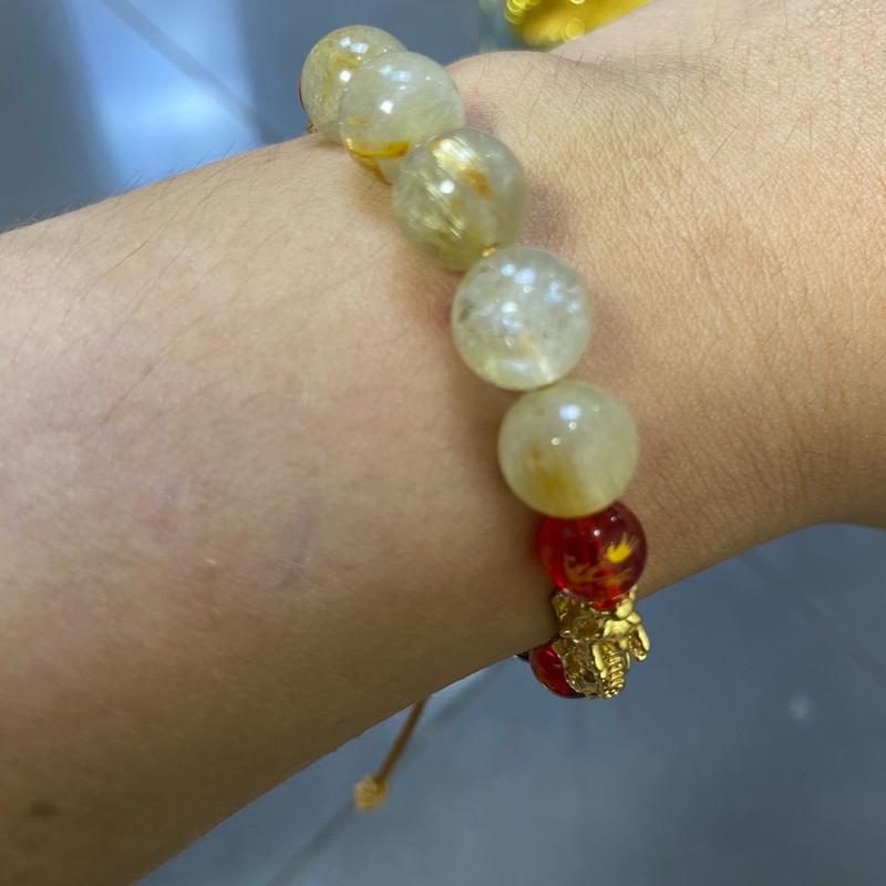 Gelang 5 Dewi Kekayaan Rejeki Batu Sedana Asli Grade AA ORIGINAL Bracelets 4