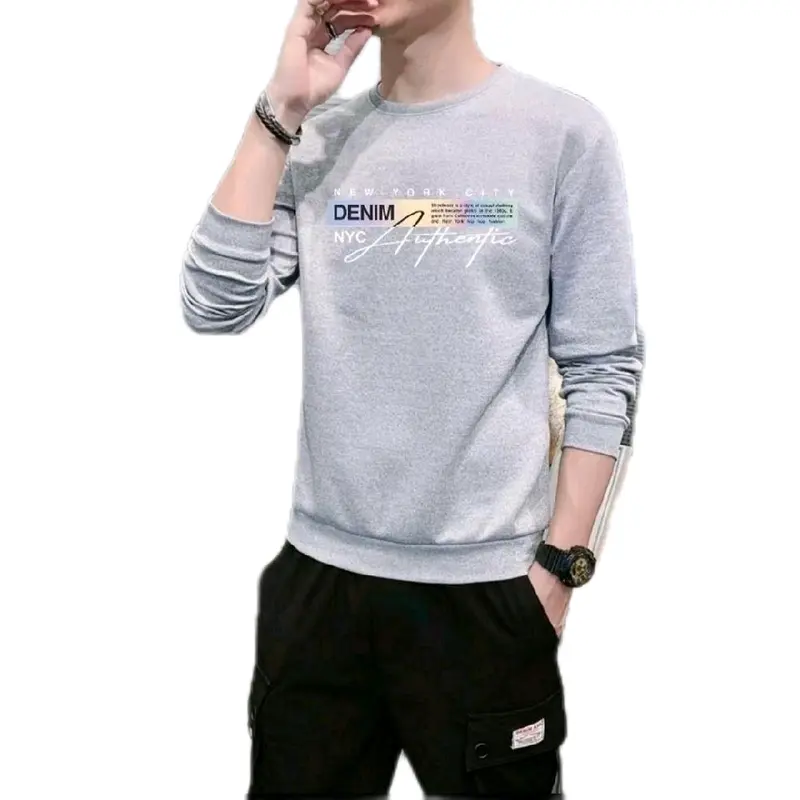 Gratis Ongkir - Pengiriman Cepat - COD Kaos Pria Dewasa Lengan Panjang Katun Combed Distro Keren - Pendek, Atasan, Kaos, Polos, Cowok, Sablon - Wanita Kain Lembut Maroon Nyaman Santai Oversize 3