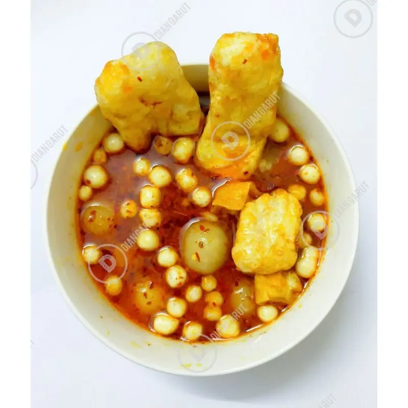 [Dian Garut] Paket Hemat Bakso Aci Komplit Makanan Kuah Instan Pedas 1