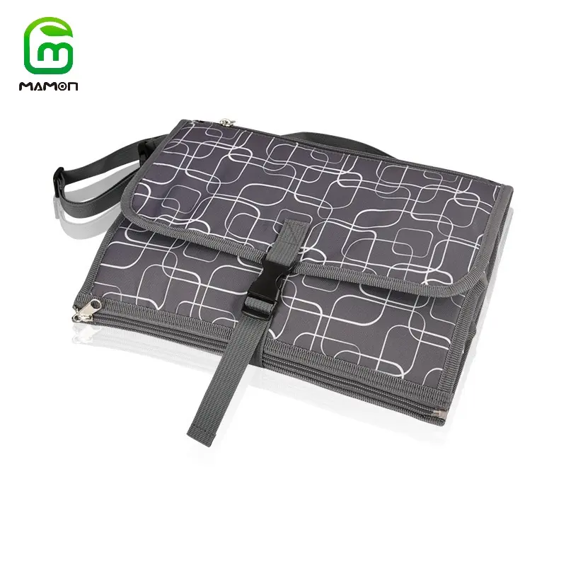 Portable Diaper Baby Changing Pad. Portable Changing Pad for Baby Diaper Bag or Changing Table Pad. One-Hand Diaper Change Pad. Baby Shower Gifts, Newborn Baby Essentials, Unisex Baby Stuff