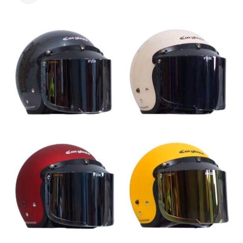 Helm Cargloss Original 100% Full Leher Pria Wanita Dewasa Ber SNI - Motorcycle 0