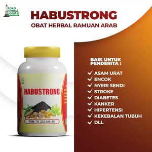 HABUSTRONG YOGYAKARTA STORE | KAPSUL Herbal Multikhasiat Habbatussauda | ISI 200/100/50 | Aman BPOM | Meningkatkan Sistem Imun & Daya Tahan Tubuh
