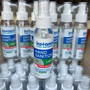 INSTANCE Hand Sanitizer 100 ml CAIR Liquid Food Grade Handsanitizer alkohol 75% botol Semprot Spray Tangan Cairan