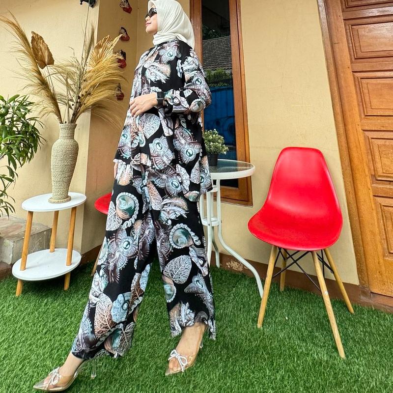 Etnik Set Rayon Vior Premium, Kerang Set Rayon Vior Premium, Lonceng Set Rayon Vior Premium Muslim 2