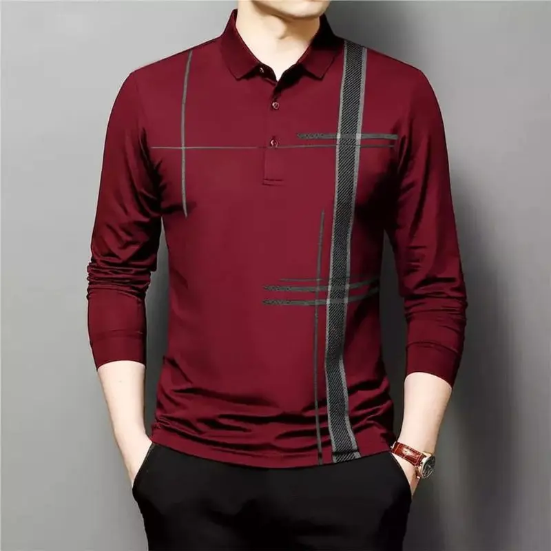 KAOS PRIA LENGAN PANJANG M L XL XXL XXXL JUMBO / KAOS KERAH / KAOS PRIA MYR SAVOS 4