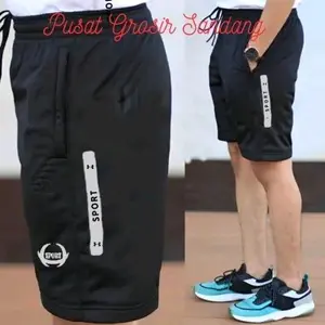 Celana Pendek Pria Dewasa dan anak ada 1 saku bahan tebal, celana pendek Olahraga Harian Nyaman Dipakai Cowok Santai Shorts Boxer  Distro