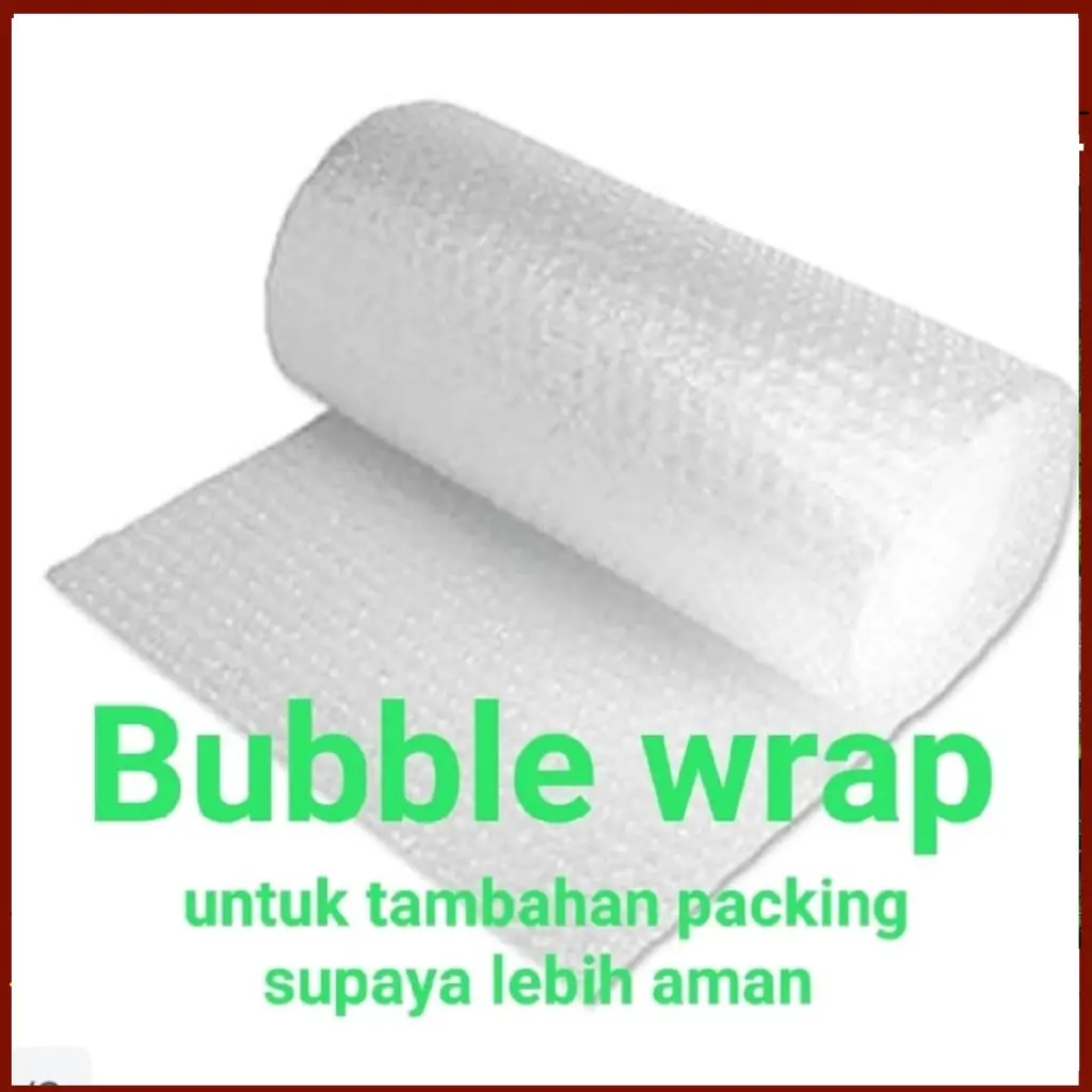 Packing Bubble Wrap Tambahan untuk Perlindungan Lebih