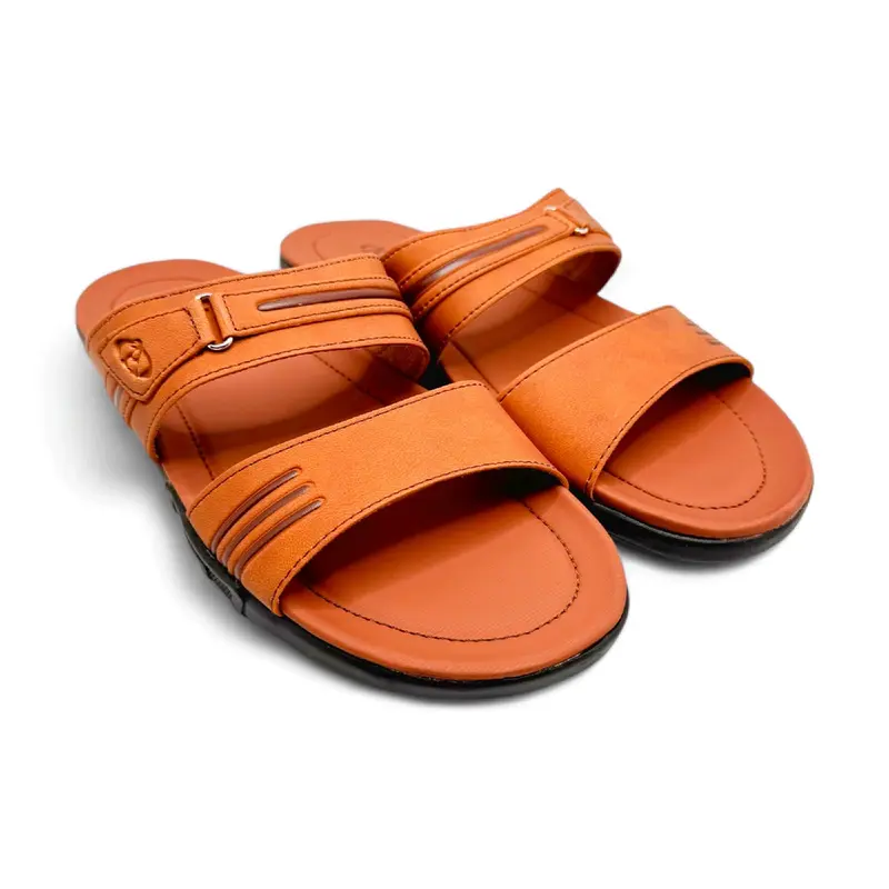 Arkens AL-04 Sandal Selop Kulit Premium Trendy Sol Tebal Dewasa Pria Terbaru Size 39-43 Untuk Santai Kasual Karet Sendal 6