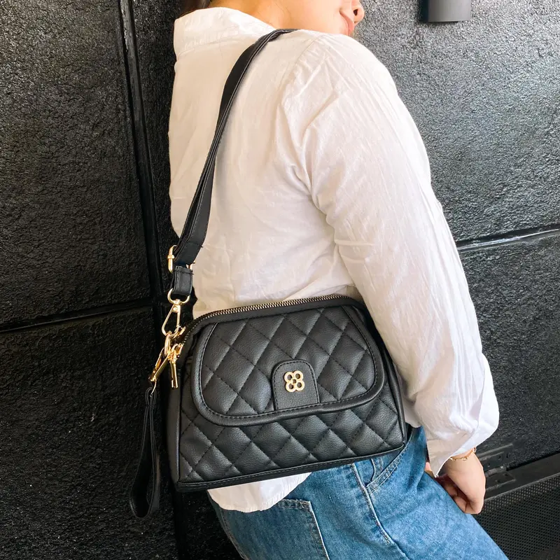 Siska Bag slingbag Tas Slempang kulit tas tangan 3 Ruangan tas slempang perempuan 3