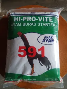 591 pakan ayam buras berbentuk crumble kemasa @ 1000 gram