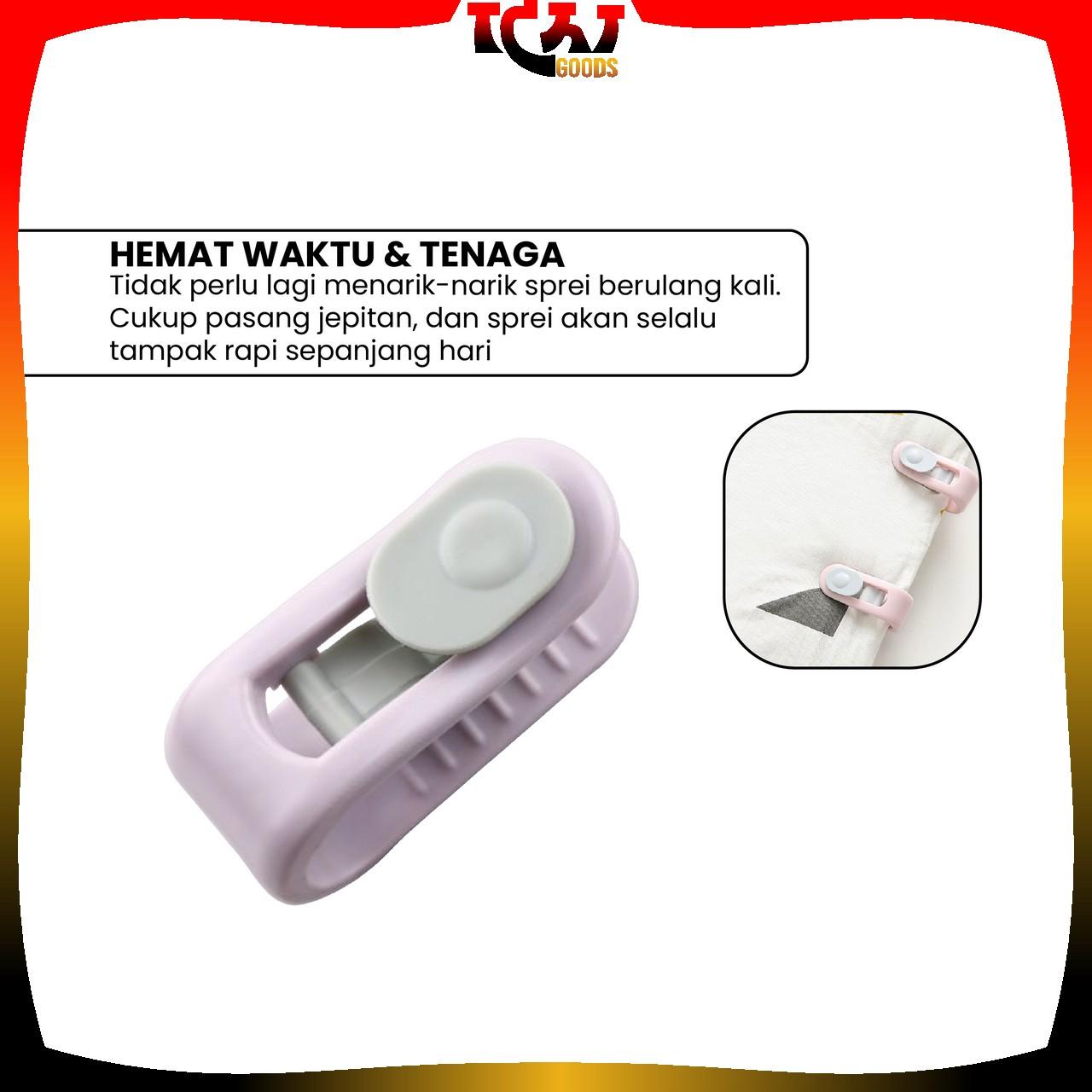 [COD] IG C154 Penjepit Sprei Anti Geser Quilt Cover Holder Penjepit Kasur Selimut Anti Licin Murah Impor