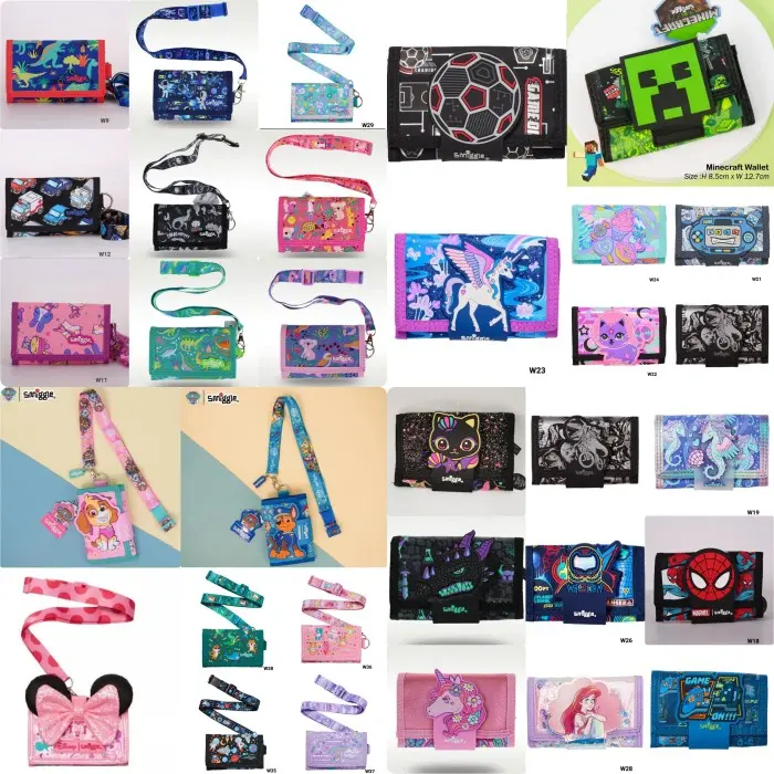 DOMPET WALLET SMIGGLE ANAK IMPORT 0