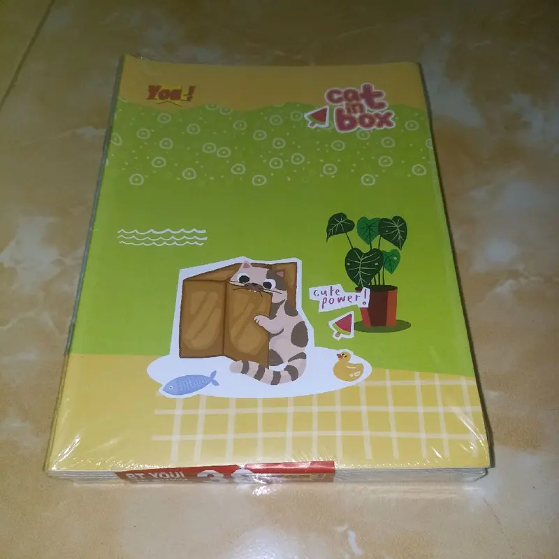 Buku Tulis isi 38 Lembar Murah gambar akan dikirim rendem Kertas Paper Stationery 2