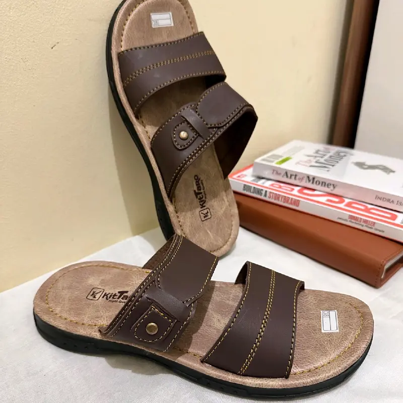 Sandal Tasik Pria Modern Model Slip On Elegan Anti Slip 0