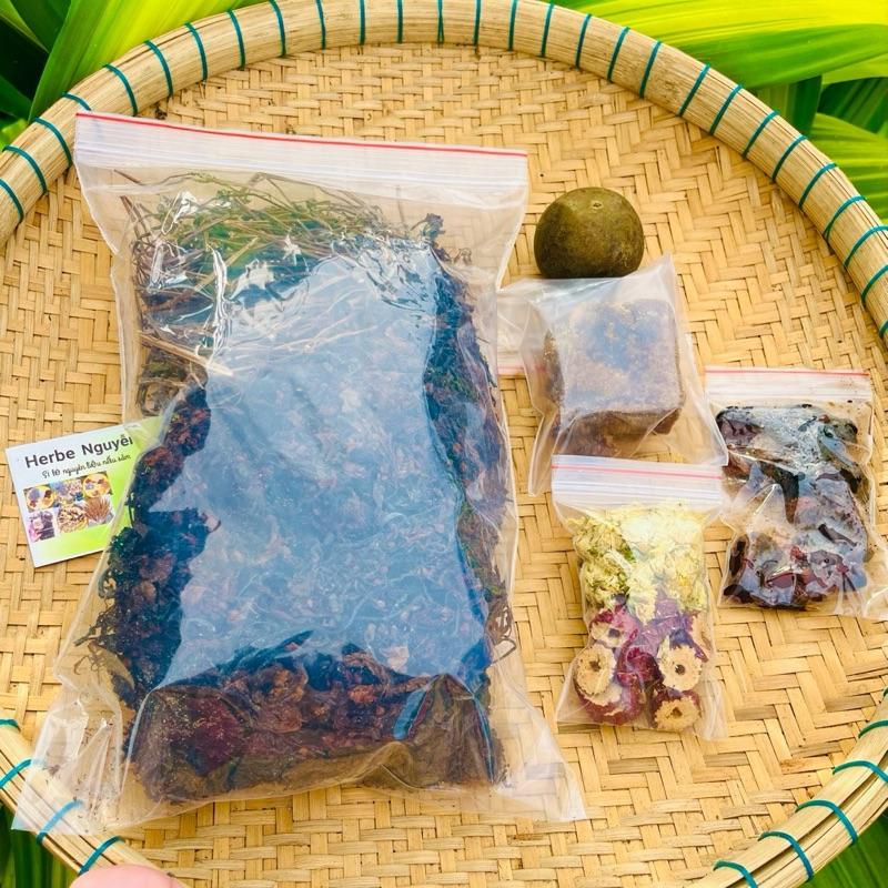 1 Phần sâm đặt biệt +1 Cốt bí đao 150g nấu 12 lít nước sâm thơm ngon đậm vị