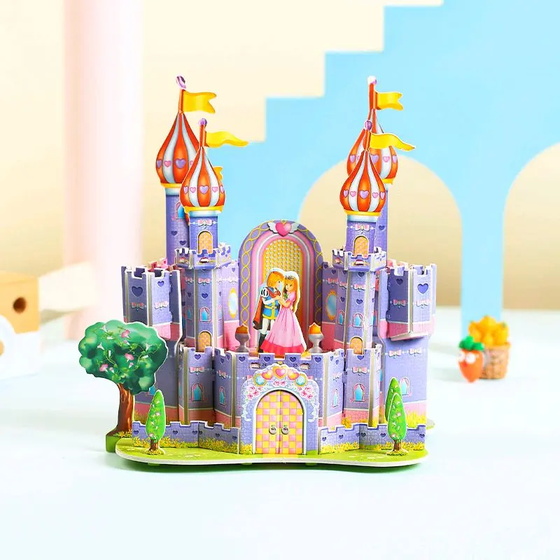 Puzzle 3D Karton Kualitas Premium untuk Melatih Kembang Otak Anak - Toys, Games 8