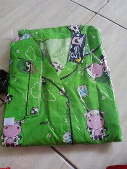 Product Review of BAJU TIDUR / PIYAMA WANITA DEWASA XL (LD 110 CM), LENGAN PANJANG & CELANA PANJANG from K**i 0