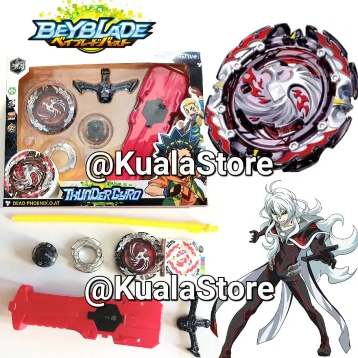 Spesial Beyblade Burst Dead Phoenix B131 Handgrip Lr Launcher Best Metal Armor