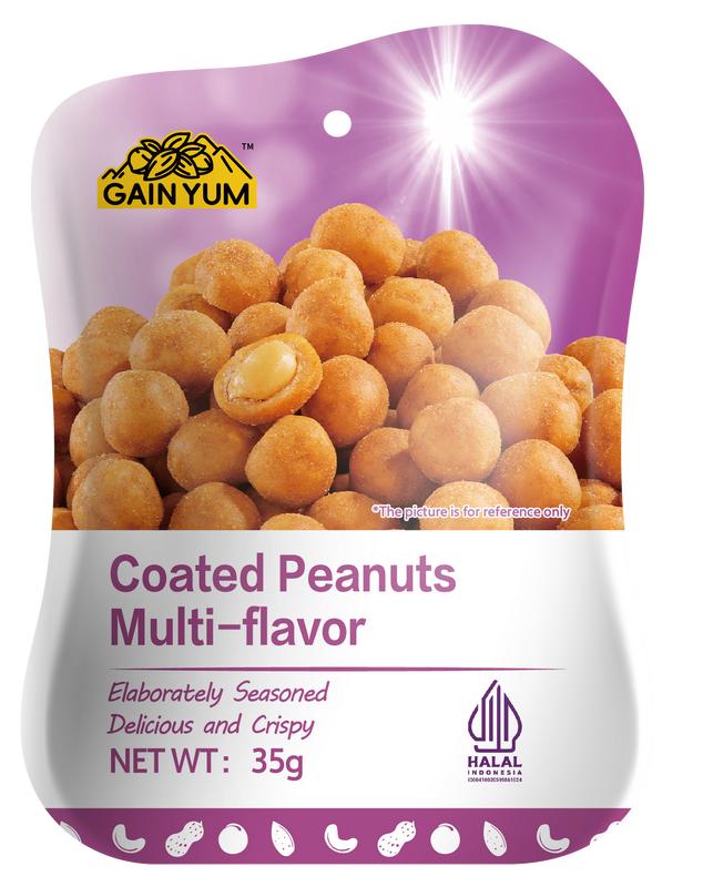 [ GIFT ONLY ] Gainyum Healty Snack -  1pcs Coated Peanuts Multi-flavor 0