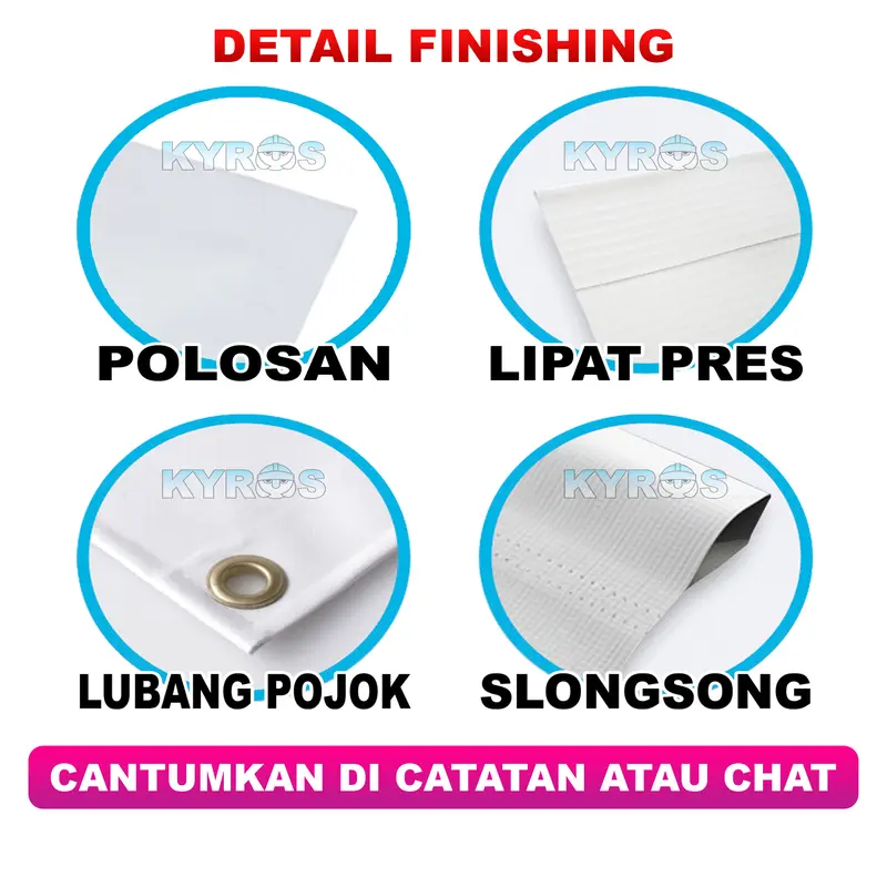 BANNER SPANDUK KONTER PULSA ukuran 60x100 cm 2