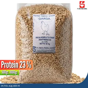 GD-21 Pakan Ayam Kemasan 1kg & 1/2kg Protein 23% / Pakan Pur Ayam SINTA GARDA GD-21